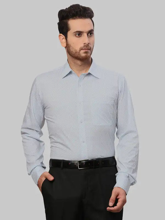 Men Slim Fit Violet Shirt