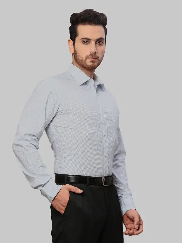 Men Slim Fit Violet Shirt