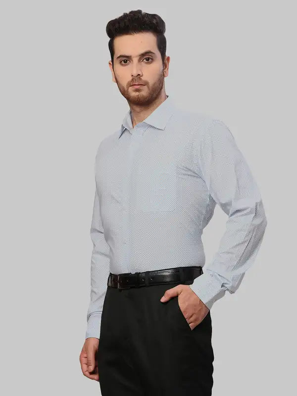 Men Slim Fit Violet Shirt