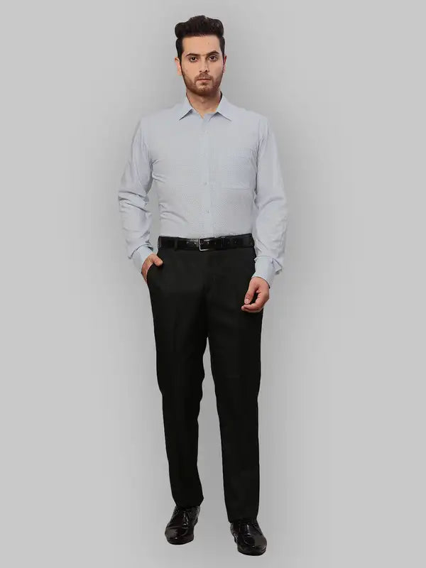Men Slim Fit Violet Shirt