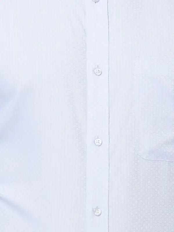 Men Slim Fit Blue Shirt