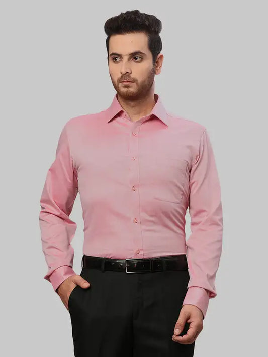 Men Slim Fit Grey Shirt