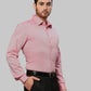 Men Slim Fit Grey Shirt