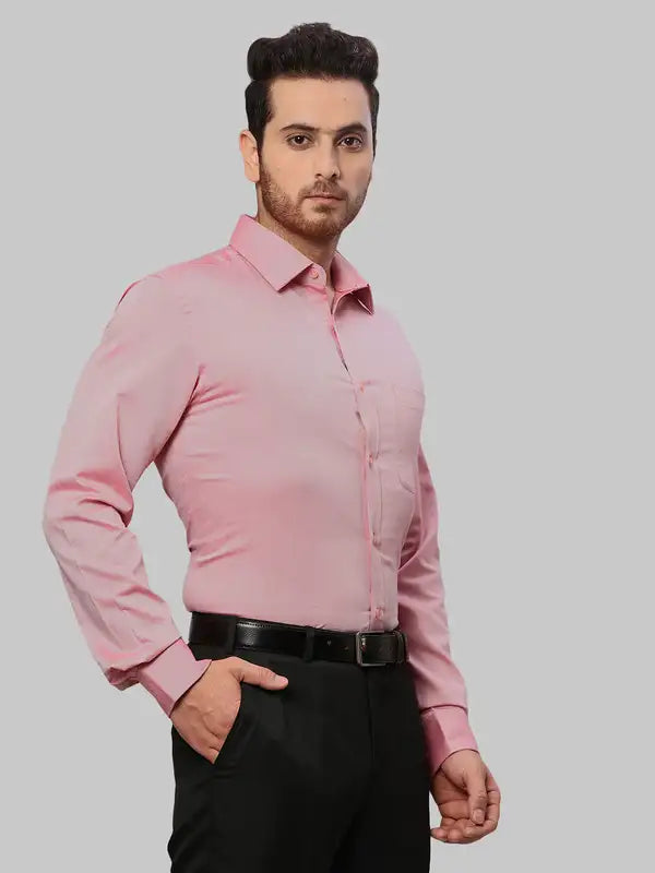 Men Slim Fit Grey Shirt