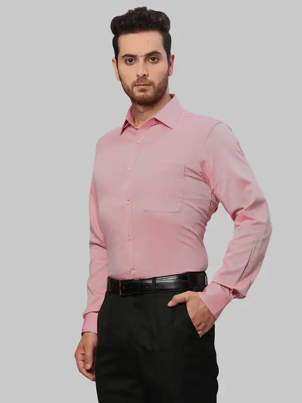 Men Slim Fit Grey Shirt