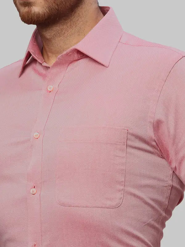 Men Slim Fit Grey Shirt