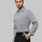 Men Slim Fit Yellow Shirt
