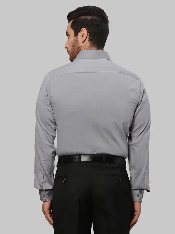 Men Slim Fit Yellow Shirt