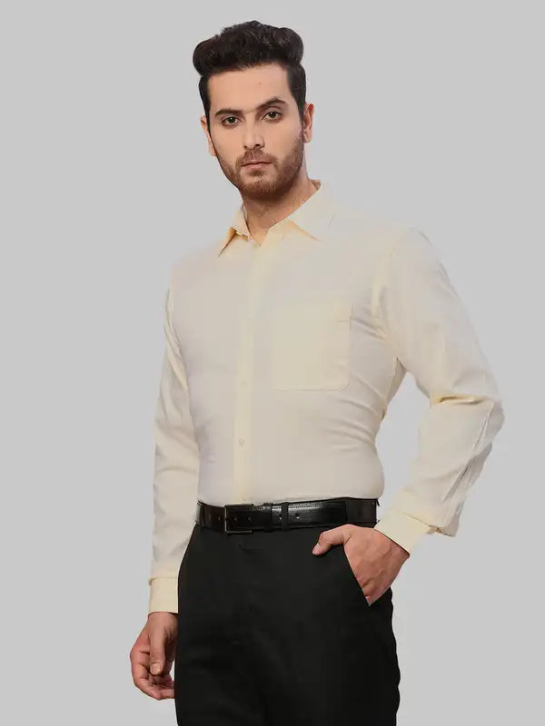 Men Slim Fit Black Shirt