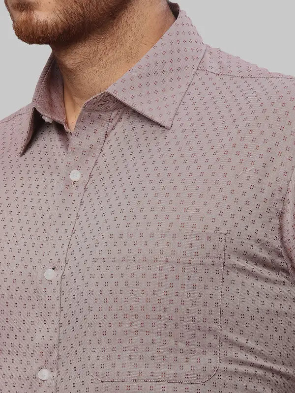 Men Slim Fit Blue Shirt