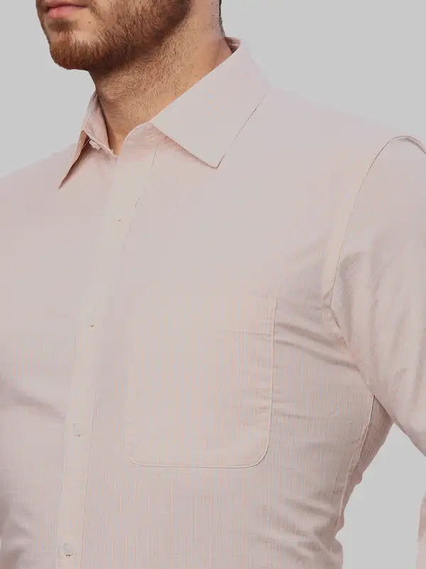Men Slim Fit Blue Shirt