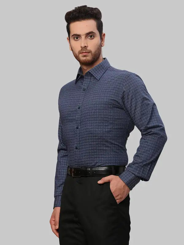 Men Slim Fit White Shirt