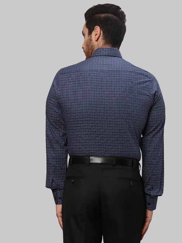 Men Slim Fit White Shirt
