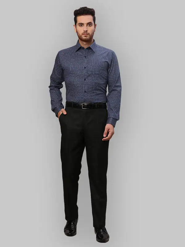 Men Slim Fit White Shirt