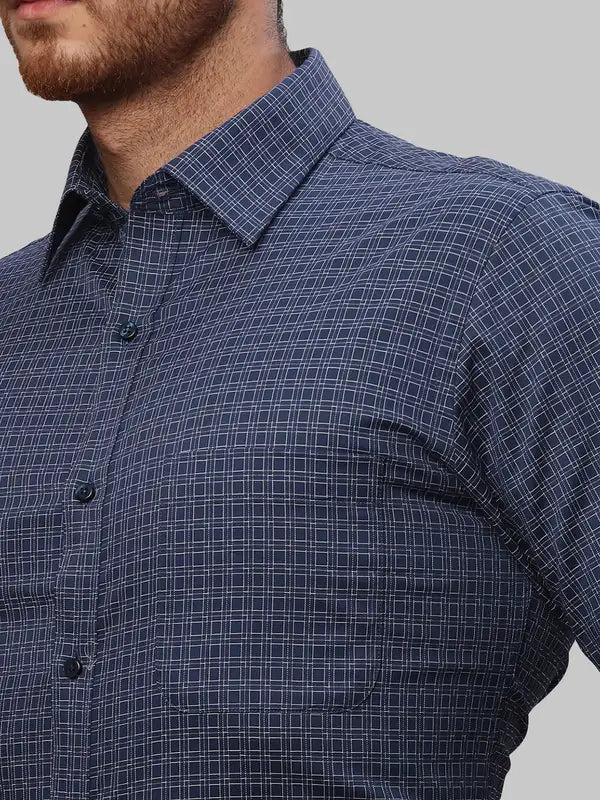 Men Slim Fit White Shirt