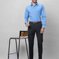 Raymond Men Blue Structure Slim Fit Cotton Shirt