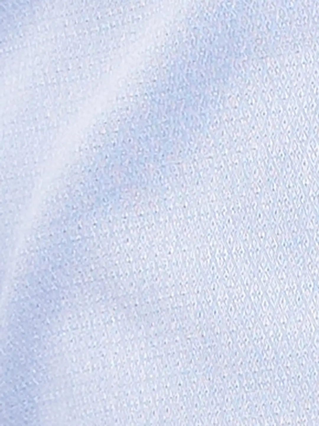 Raymond Men Petrol Structure Slim Fit Cotton Shirt