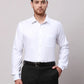 Raymond Men Orange Slim Fit Checks Cotton Shirts