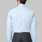 Raymond Men Blue Structure Slim Fit Cotton Shirt
