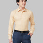Raymond Men Blue Slim Fit Structure Cotton Shirts