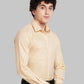 Raymond Men Blue Slim Fit Structure Cotton Shirts