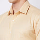 Raymond Men Blue Slim Fit Structure Cotton Shirts