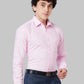 Raymond Men Green Structure Slim Fit Cotton Blend Shirt