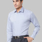 Men Orange Slim Fit Structure Cotton Shirts
