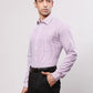 Raymond Men Blue Structure Slim Fit Cotton Shirt