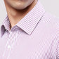 Raymond Men Blue Structure Slim Fit Cotton Shirt