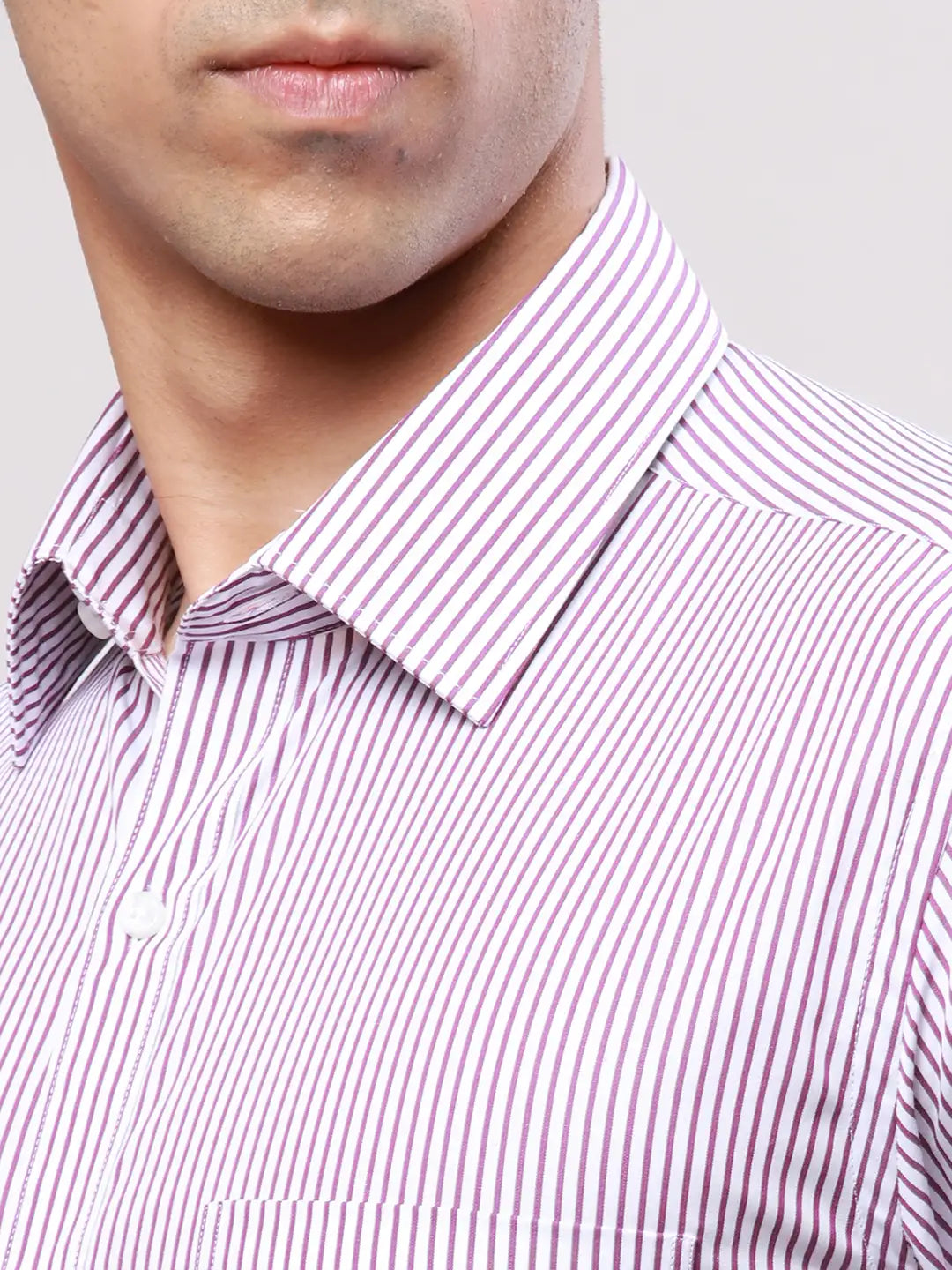 Raymond Men Blue Structure Slim Fit Cotton Shirt