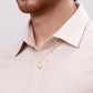 Raymond Men Violet Slim Fit Structure Cotton Shirts