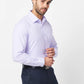 Raymond Men Black Structure Slim Fit Cotton Shirt