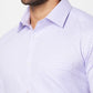 Raymond Men Black Structure Slim Fit Cotton Shirt