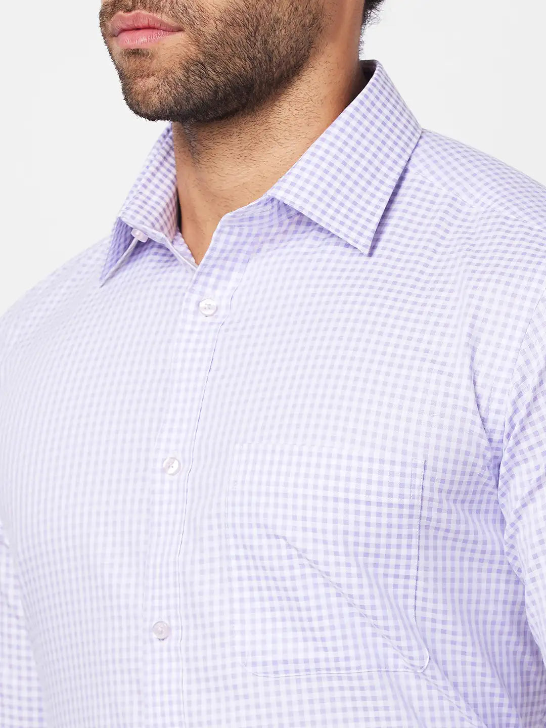 Raymond Men Black Structure Slim Fit Cotton Shirt