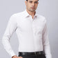Men Green Slim Fit Structure Cotton Shirts