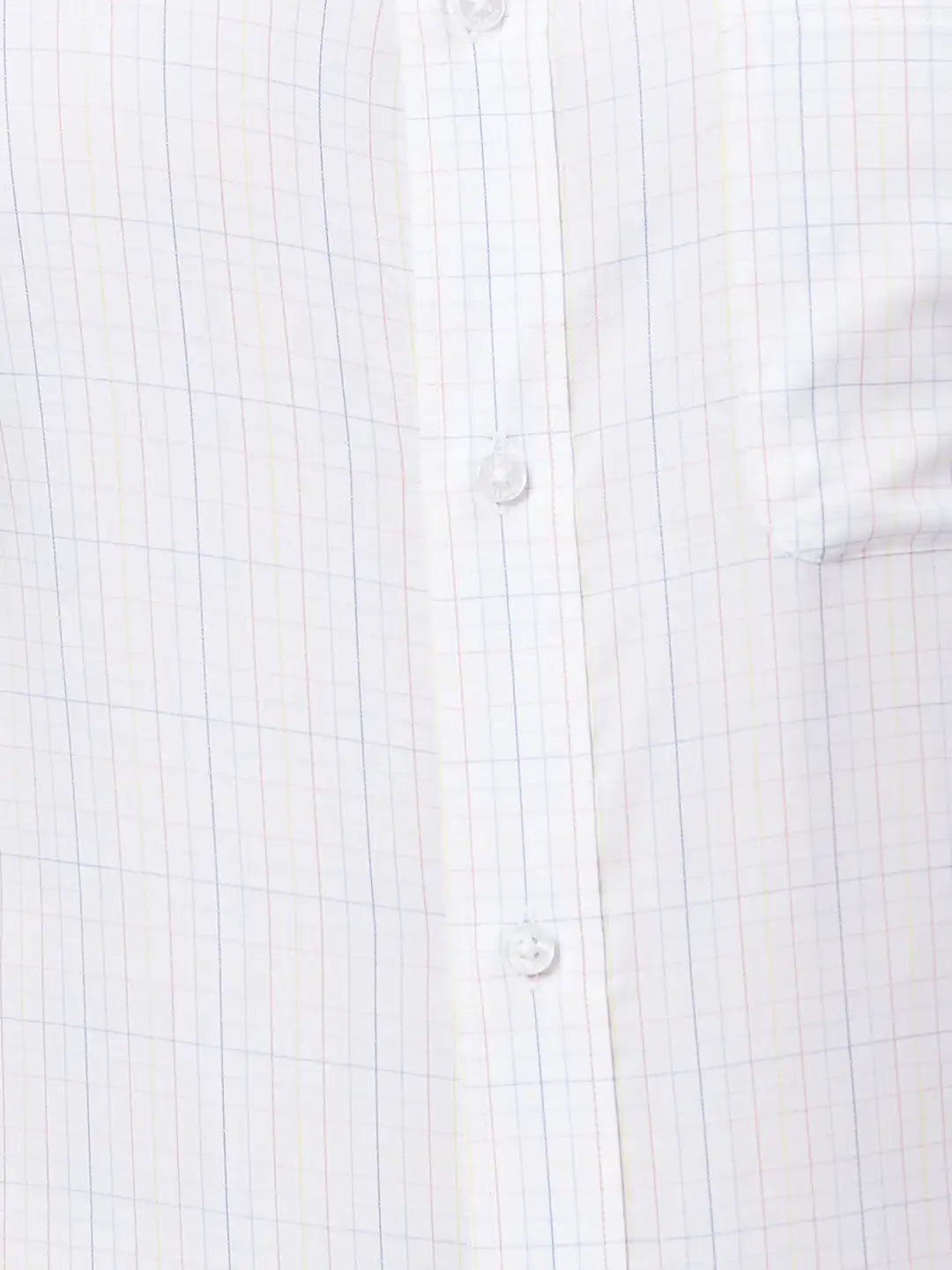 Men Green Slim Fit Structure Cotton Shirts