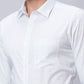 Raymond Men Violet Structure Slim Fit Cotton Shirt