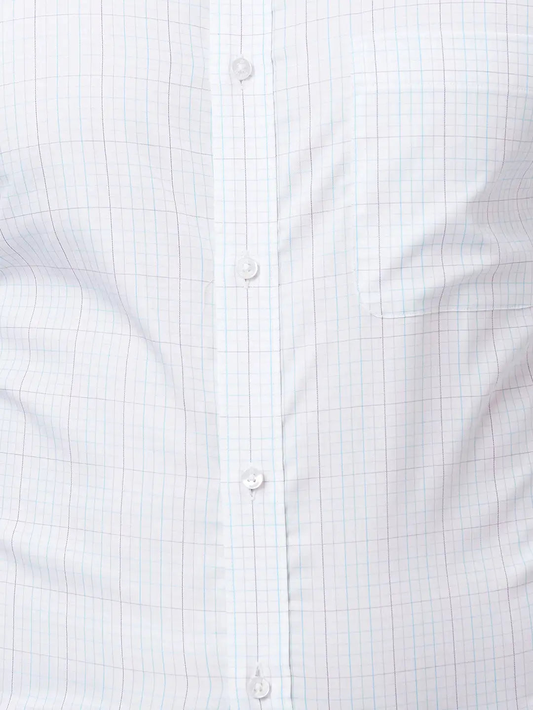 Raymond Men Violet Structure Slim Fit Cotton Shirt