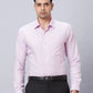 Raymond Men Red Structure Slim Fit Cotton Shirt