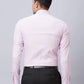 Raymond Men Red Structure Slim Fit Cotton Shirt