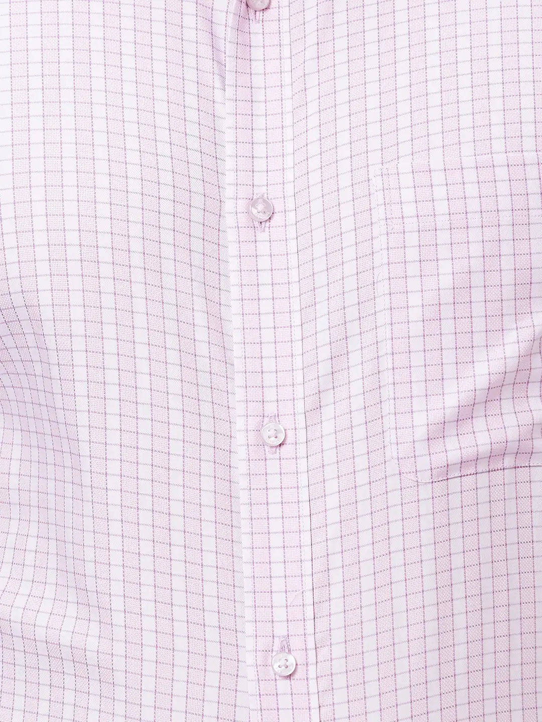 Raymond Men Red Structure Slim Fit Cotton Shirt