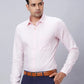 Raymond Men Violet Structure Slim Fit Cotton Shirt