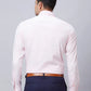 Raymond Men Violet Structure Slim Fit Cotton Shirt