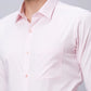 Raymond Men Violet Structure Slim Fit Cotton Shirt