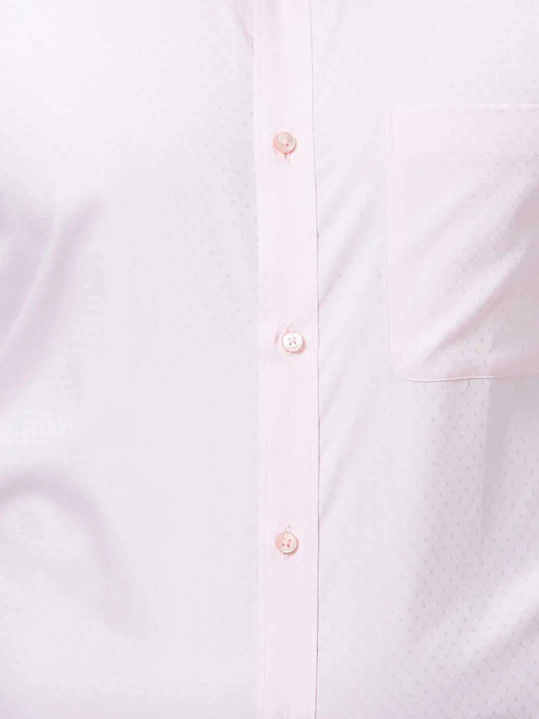 Raymond Men Violet Structure Slim Fit Cotton Shirt
