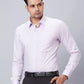 Raymond Men Red Structure Slim Fit Cotton Shirt