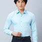 Raymond Men Red Structure Slim Fit Cotton Shirt