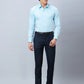 Raymond Men Red Structure Slim Fit Cotton Shirt