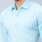 Raymond Men Red Structure Slim Fit Cotton Shirt